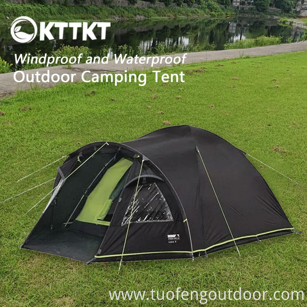 4 75kg Black Camping Trekking Double Tent1